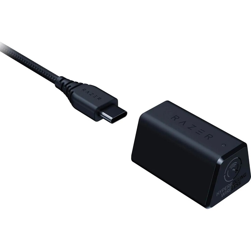 Миша бездротова Razer DeathAdder V3 Pro and HyperPolling Wireless Dongle (RZ01-04630300-R3WL)