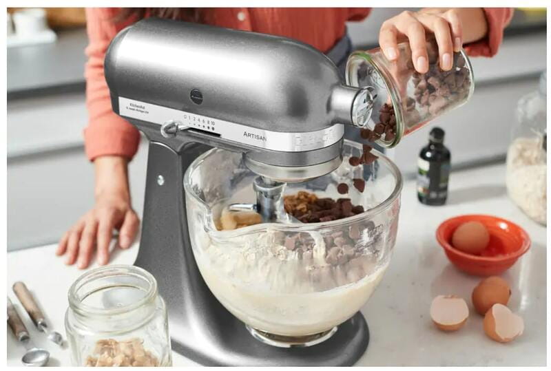 Кухонна машина KitchenAid Artisan 5KSM185PSEMS Silver Medallion