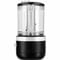 Фото - Кухонний мінікомбайн KitchenAid 5KFCB519EBM матовий чорний | click.ua