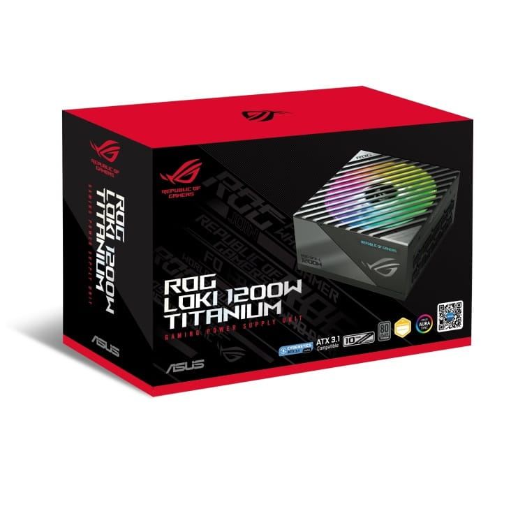 Блок питания Asus ROG Loki SFX-L 1200W Titanium (90YE00N0-B0NA00)