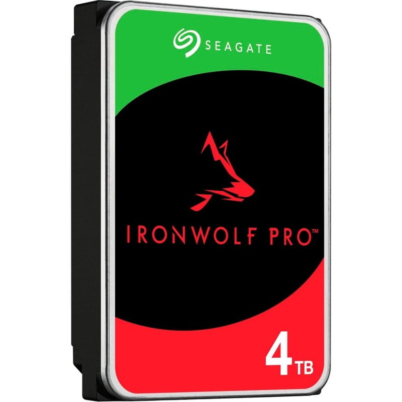 Накопичувач HDD SATA 4.0TB Seagate IronWolf Pro 7200rpm 256MB (ST4000NT001)