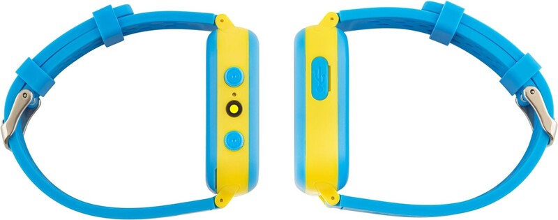 Дитячий смарт-годинник AmiGo GO009 Glory Camera+LED WiFi Blue Yellow