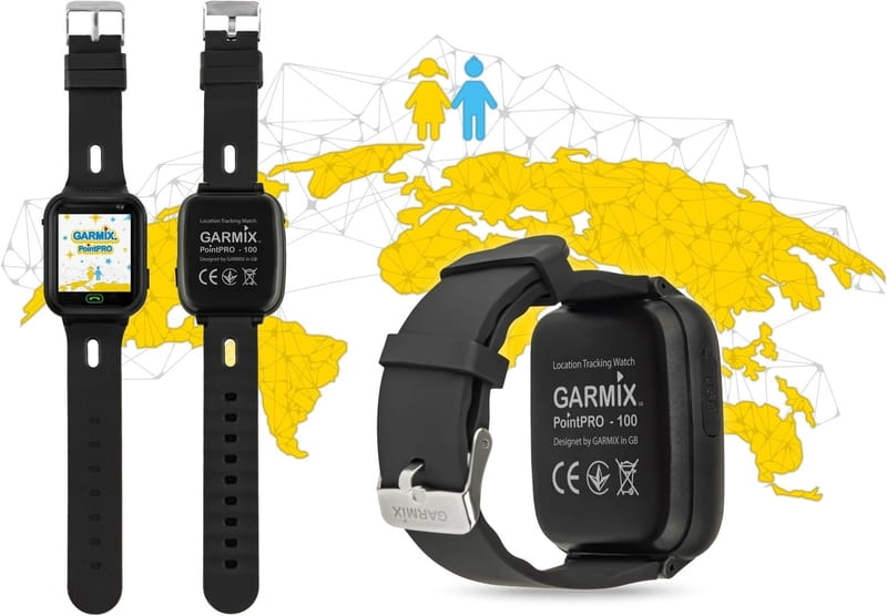 Дитячий смарт-годинник Garmix PointPRO-100 WiFi Black