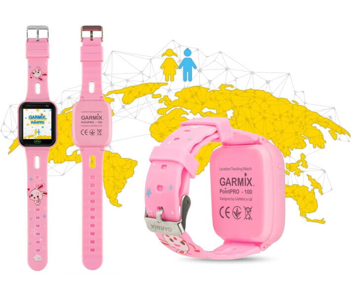 Детские смарт-часы Garmix PointPRO-100 WiFi Pink