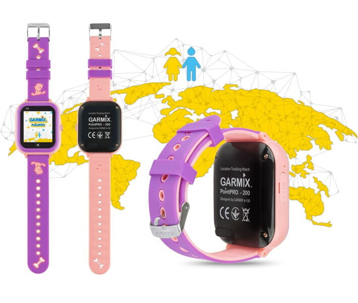Детские смарт-часы Garmix PointPRO-200 4G/GPS/WiFi Pink