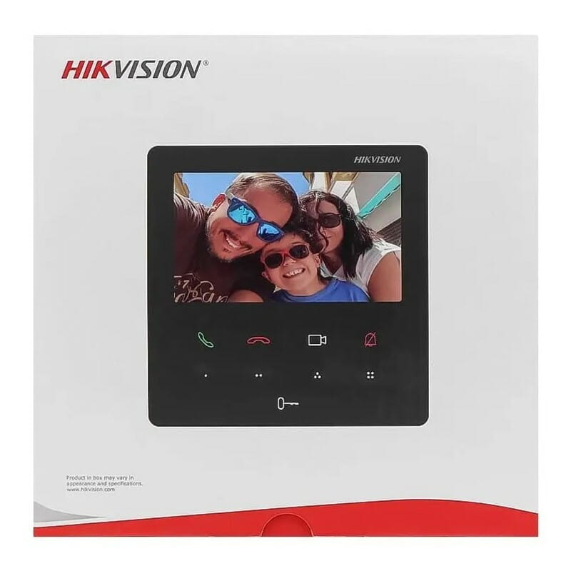 IP-відеодомофон Hikvision DS-KH6110-WE1 Black