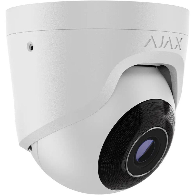 IP-камера Ajax TurretCam (5 Mp/2.8 mm) White (64923.197.WH1)