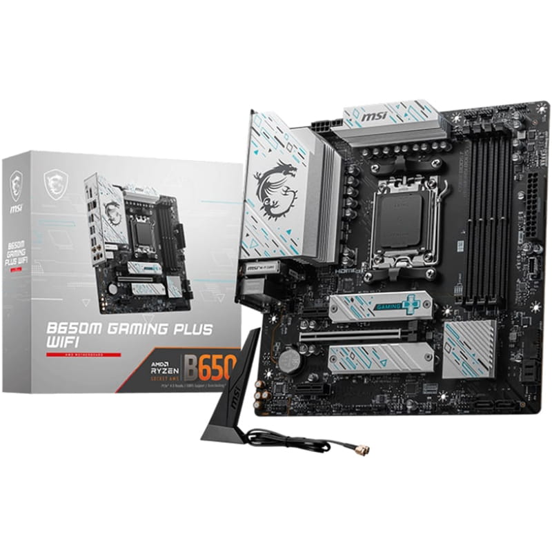 Материнська плата MSI B650M Gaming Plus WiFi Socket AM5