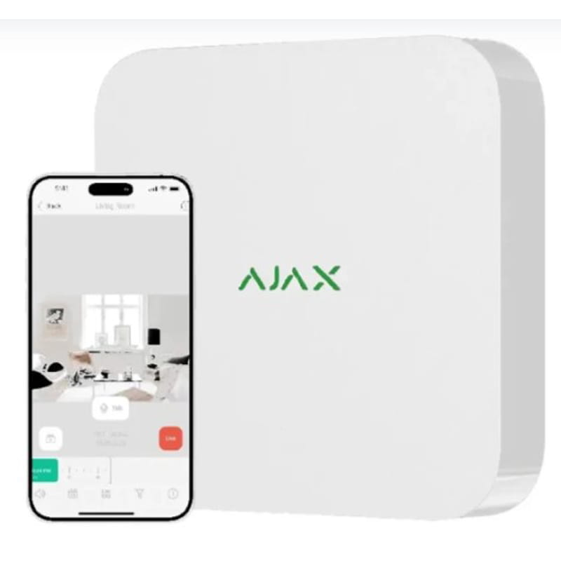 Відеореєстратор Ajax NVR (16ch) White