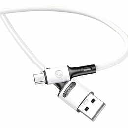 Кабель Usams US-SJ435 USB - Micro USB (M/M), 1 м, White (SJ435USB01)