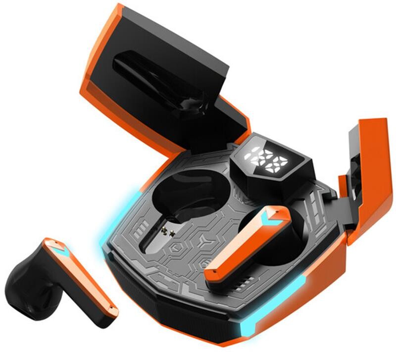 Bluetooth-гарнитура Canyon Doublebee GTWS-2 Gaming Orange (CND-GTWS2O)
