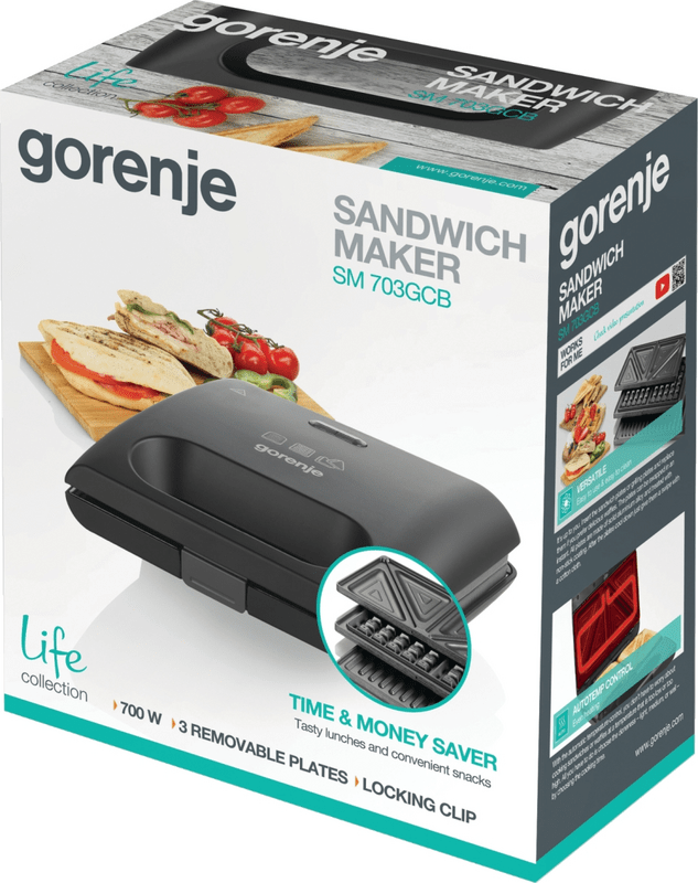 Бутербродница Gorenje SM703GCB