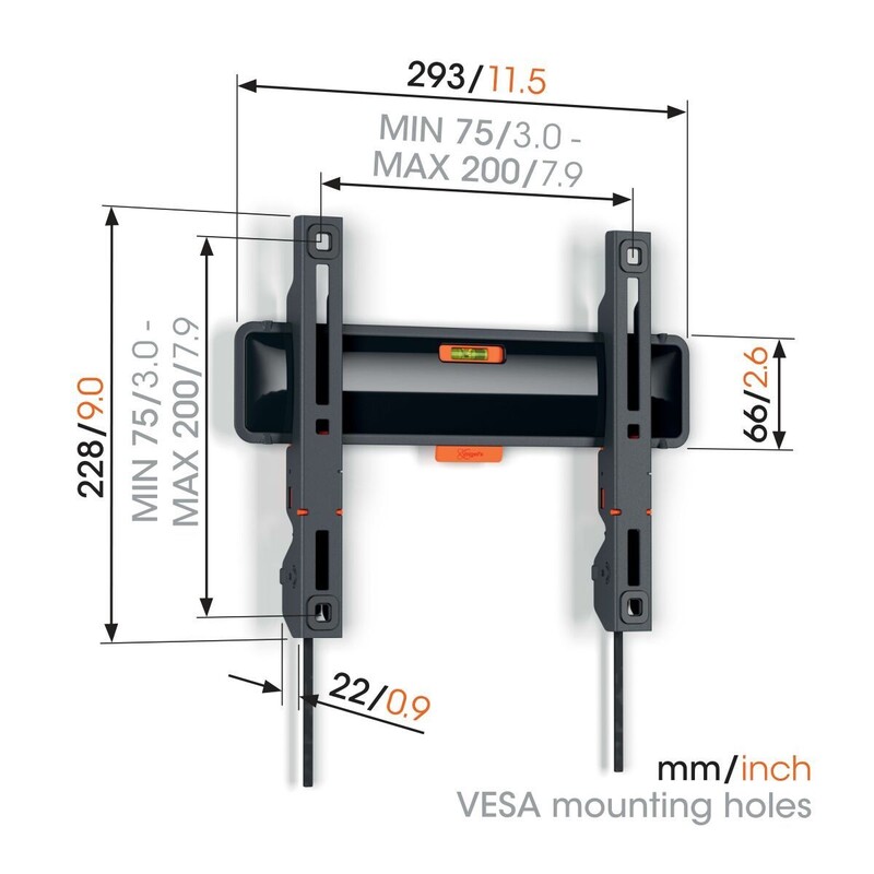 Кронштейн Vogels TVM 3203 Black (VESA200х200)