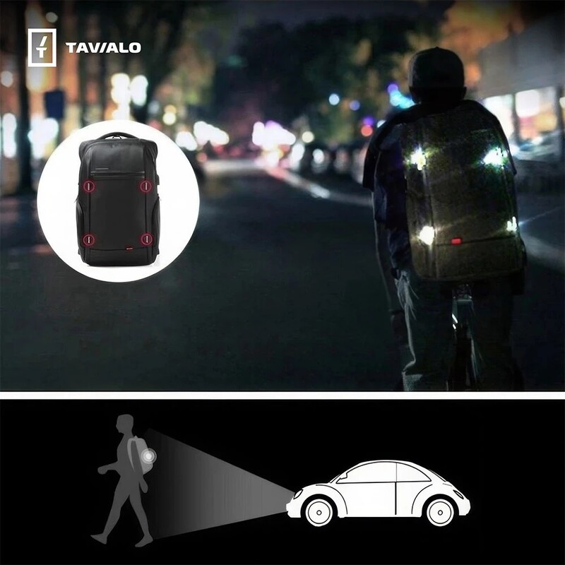 Рюкзак Tavialo Smart TB20-1 чорний, 20л (TB20-124BL)