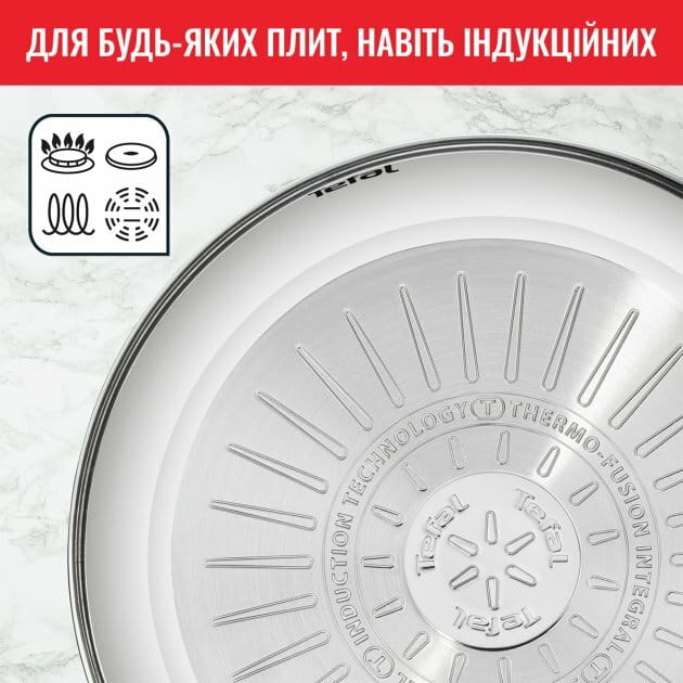 Набор сковородок Tefal Intuition 20 и 26 см (B817S255)