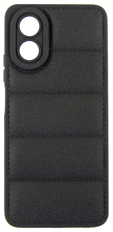 Чeхол-накладка Dengos для Oppo A18/A38 Black (DG-KM-70) + защитное стекло