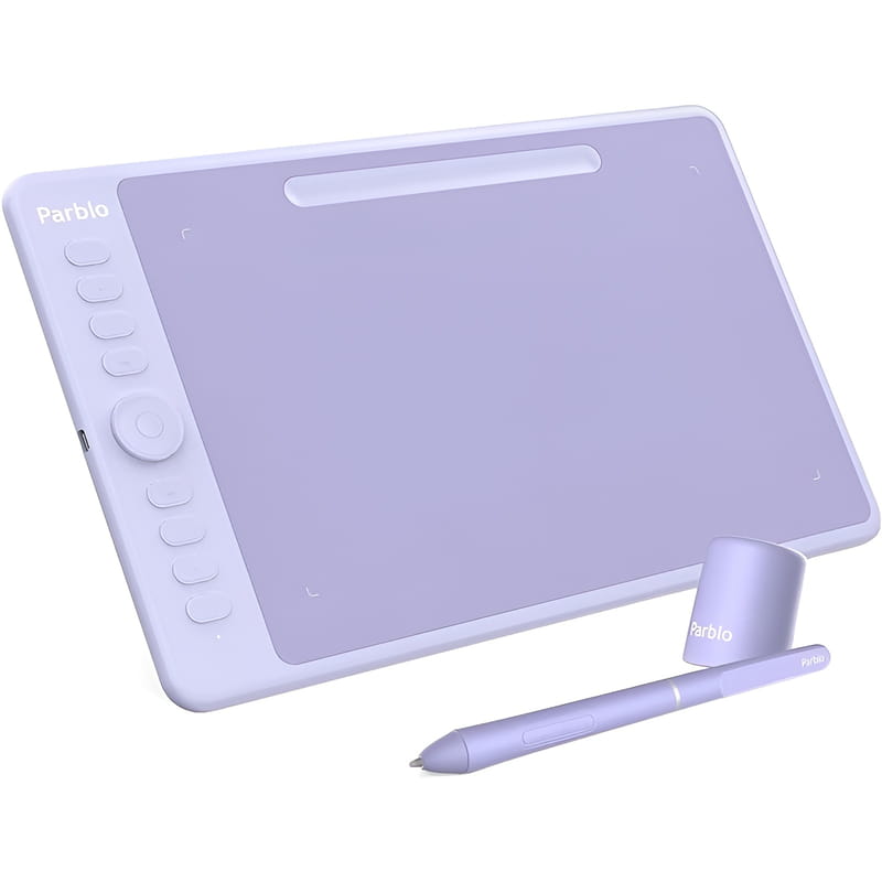 Графический планшет Parblo Intangbo M Purple