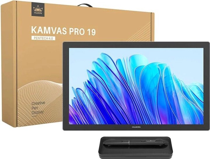 Графический монитор Huion Kamvas Pro 19 + перчатка