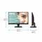 Фото - Монiтор BenQ 23.8" GW2490 (9H.LLSLJ.LBE) IPS Black | click.ua