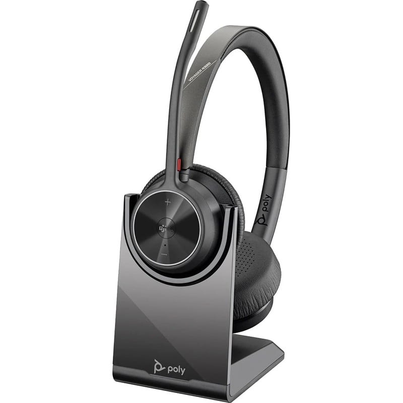 Гарнитура Poly Voyager 4320 M HS + BT700 + Charging Stand Stereo Black (77Z00AA)