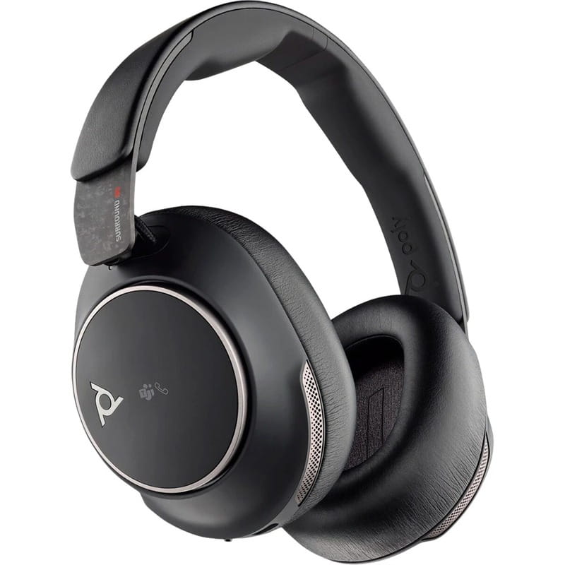 Гарнітура Poly Voyager Surround 80-M USB-C HS + USB-C/A Stereo Black (8G7U0AA)