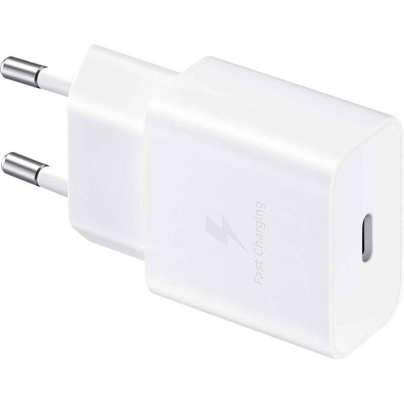 Сетевое зарядное устройство Samsung EP-T1510N White, 1хUSB Type-C, 15W (EP-T1510NWEGEU)