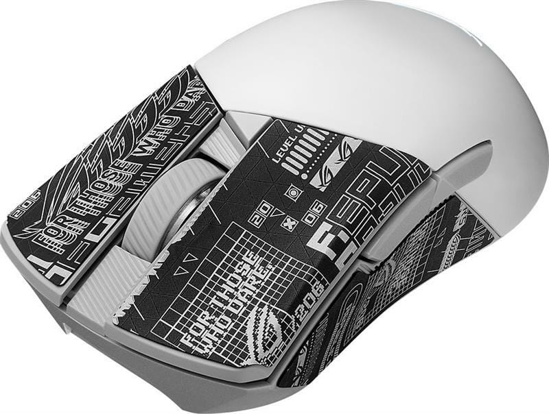 Миша бездротова Asus ROG Gladius III AimPoint RGB White (90MP02Y0-BMUA11)