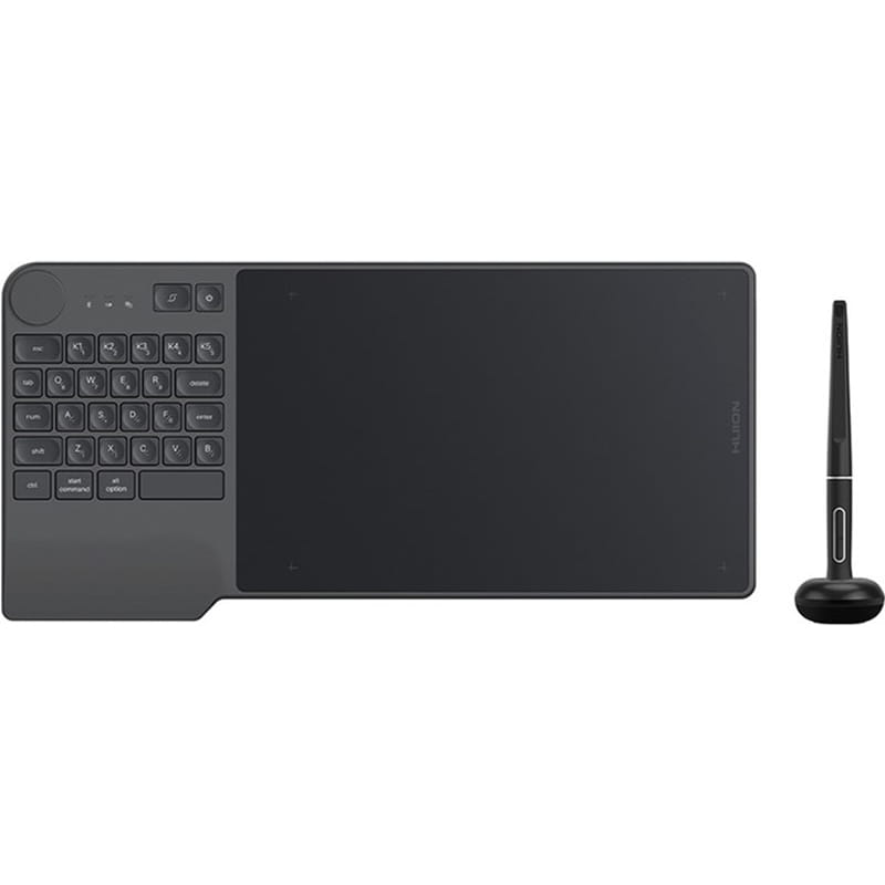 Графический планшет Huion Keydial KD200 + перчатка