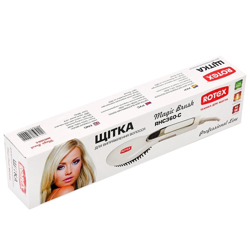 Прилад для укладання волосся Rotex Magic Brush RHC360-C