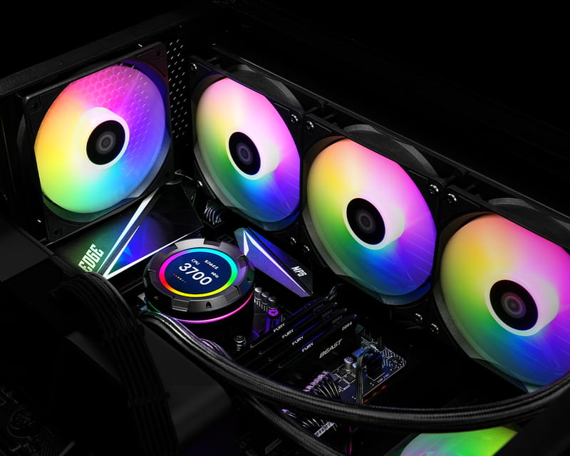 Система водяного охлаждения ID-Cooling Space LCD SL360 XE