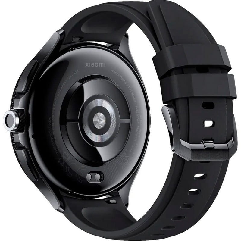 Смарт-годинник Xiaomi Watch 2 Pro Black Case with Black Fluororubber Strap (BHR7211GL)