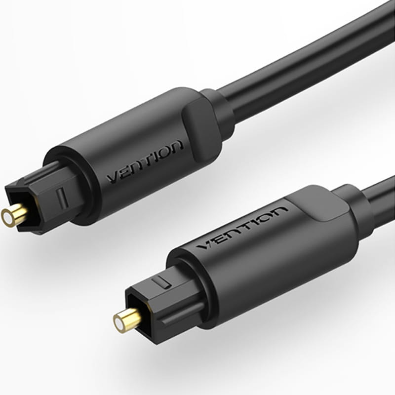 Кабель оптоволоконный Vention Optical Toslink, 1 m, Black (BAEBF)