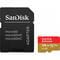 Фото - Карта памяти MicroSDXC 128GB UHS-I U3 R190/W90MB/s SanDisk Extreme V30 + SD-адаптер (SDSQXAA-128G-GN6AA) | click.ua