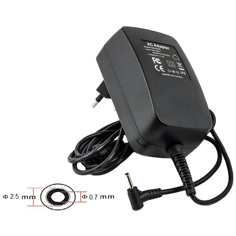 Сетевое зарядное устройство PowerPlant для планшетов Huawei 220V, 5V 10W 2A, 2.5x0.7 мм (HU10M2507)