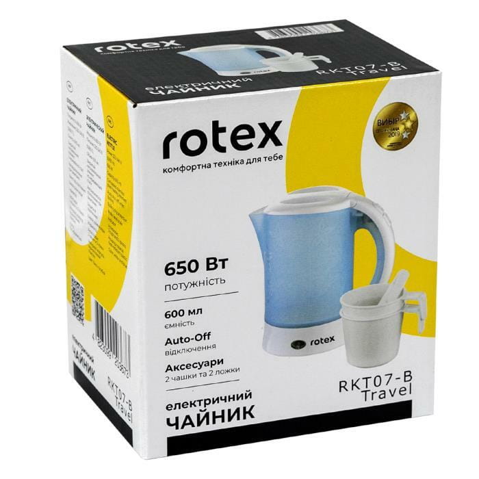Электрочайник Rotex RKT07-B Travel
