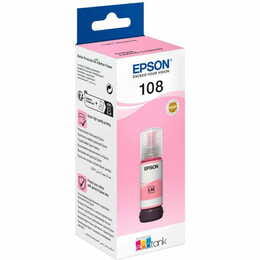 Чернила Epson (108) EcoTank L8050/L18050 Light Magenta (C13T09C64A) 70 мл