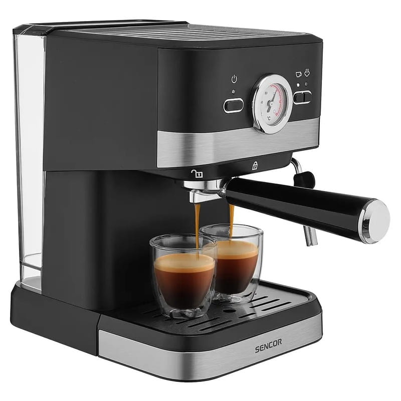 Кофеварка рожковая Sencor SES 1721BK