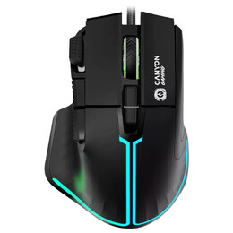 Мышь Canyon Fortnax GM-636 RGB USB Black (CND-SGM636B)