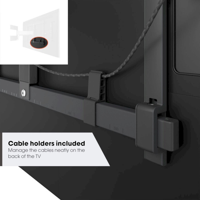 Кронштейн Vogels TVM 5855 Black (VESA600х400)
