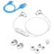 Фото - Bluetooth-гарнітура JLab JBuds Pro W  White/Grey  (IEUEBPRORWHTGRY123) | click.ua
