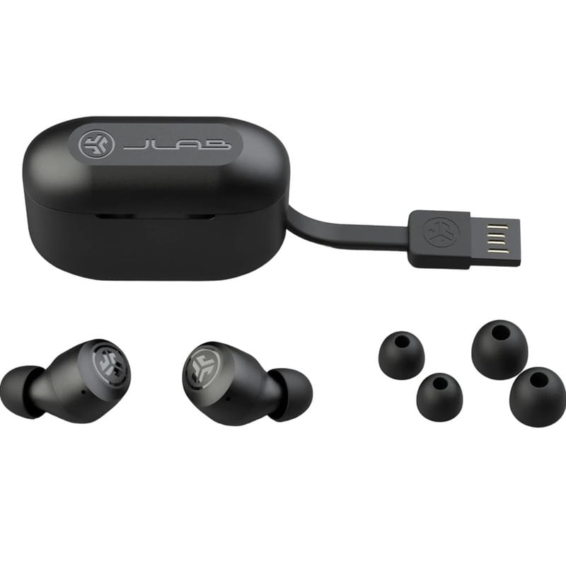 Bluetooth-гарнітура JLab Go Air Pop TWS  Black (IEUEBGAIRPOPRBLK124)