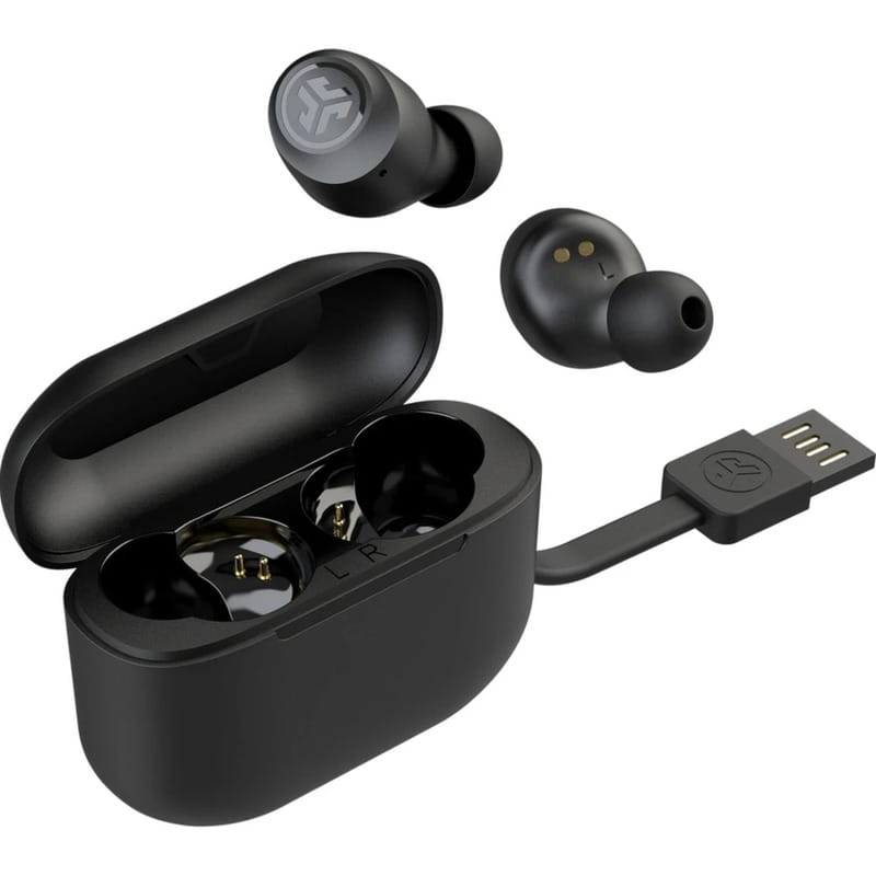 Bluetooth-гарнітура JLab Go Air Pop TWS  Black (IEUEBGAIRPOPRBLK124)