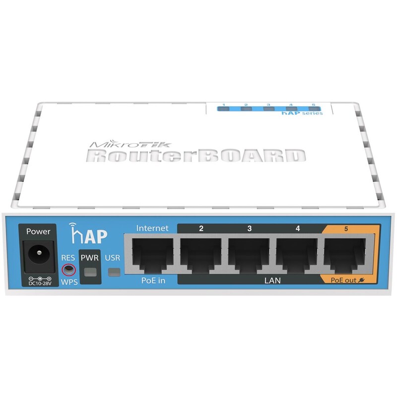 Бездротовий маршрутизатор MikroTik hAP (RB951Ui-2ND)