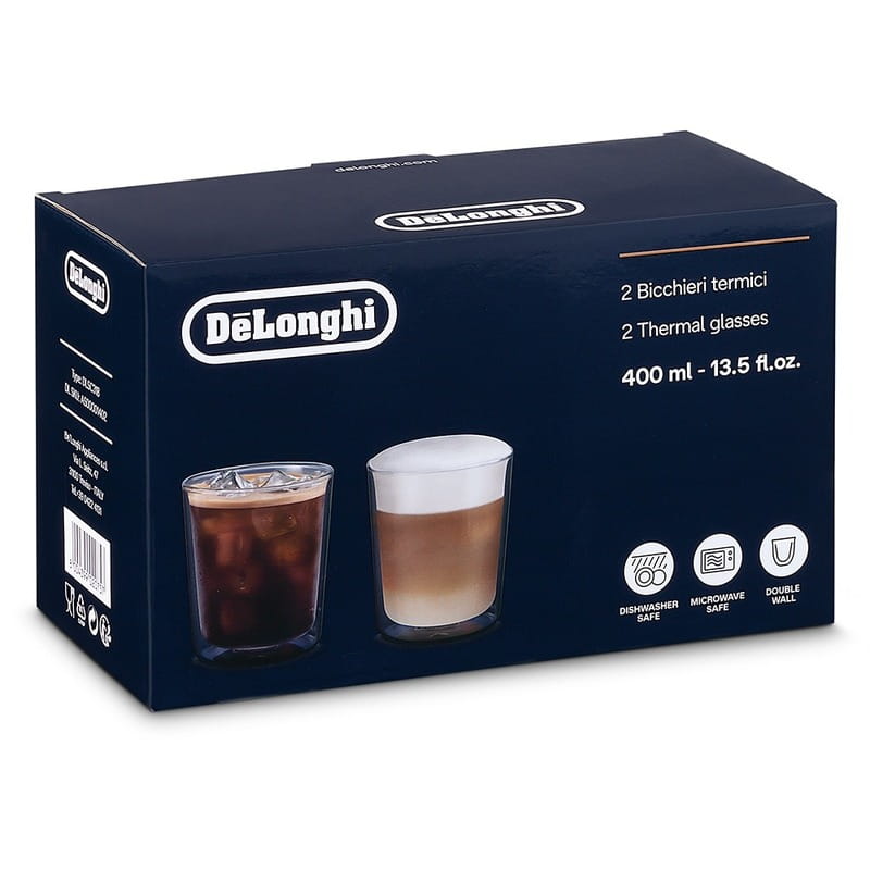Набор стаканов Delonghi DLSC318 Drinks 2 предмета