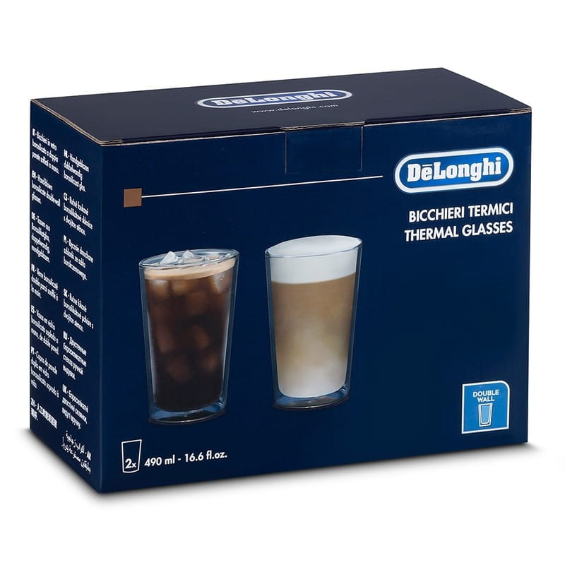 Набор стаканов Delonghi DLSC319 Drinks 2 предмета