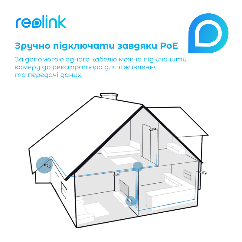 Відеореєстратор Reolink NVS16 4ТБ (RLN16-410)