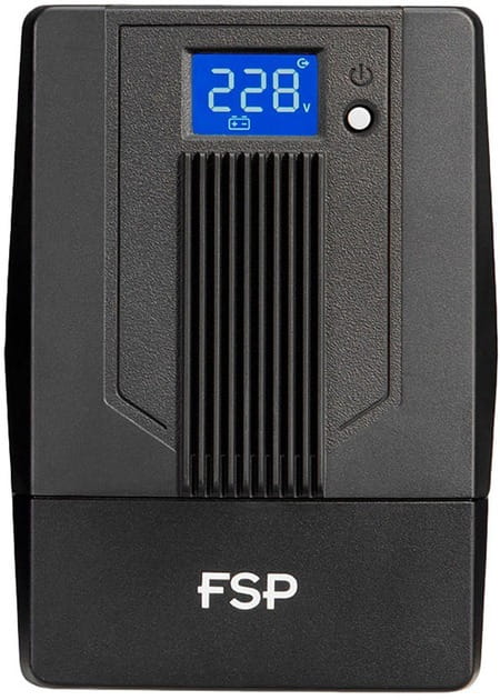 ИБП FSP iFP800, 800VA/480W, LCD, USB, 2xSchuko (PPF4802003)