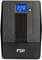 Фото - ИБП FSP iFP800, 800VA/480W, LCD, USB, 2xSchuko (PPF4802003) | click.ua