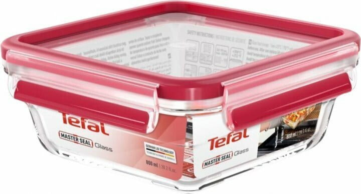 Форма универсальная с крышкой Tefal MasterSeal glass 0.8 л (N1041410)
