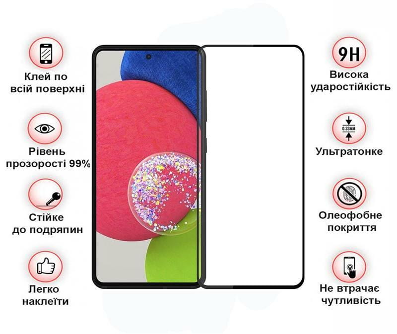 Защитное стекло BeCover для Samsung Galaxy S23 FE SM-S711 Black (710202)